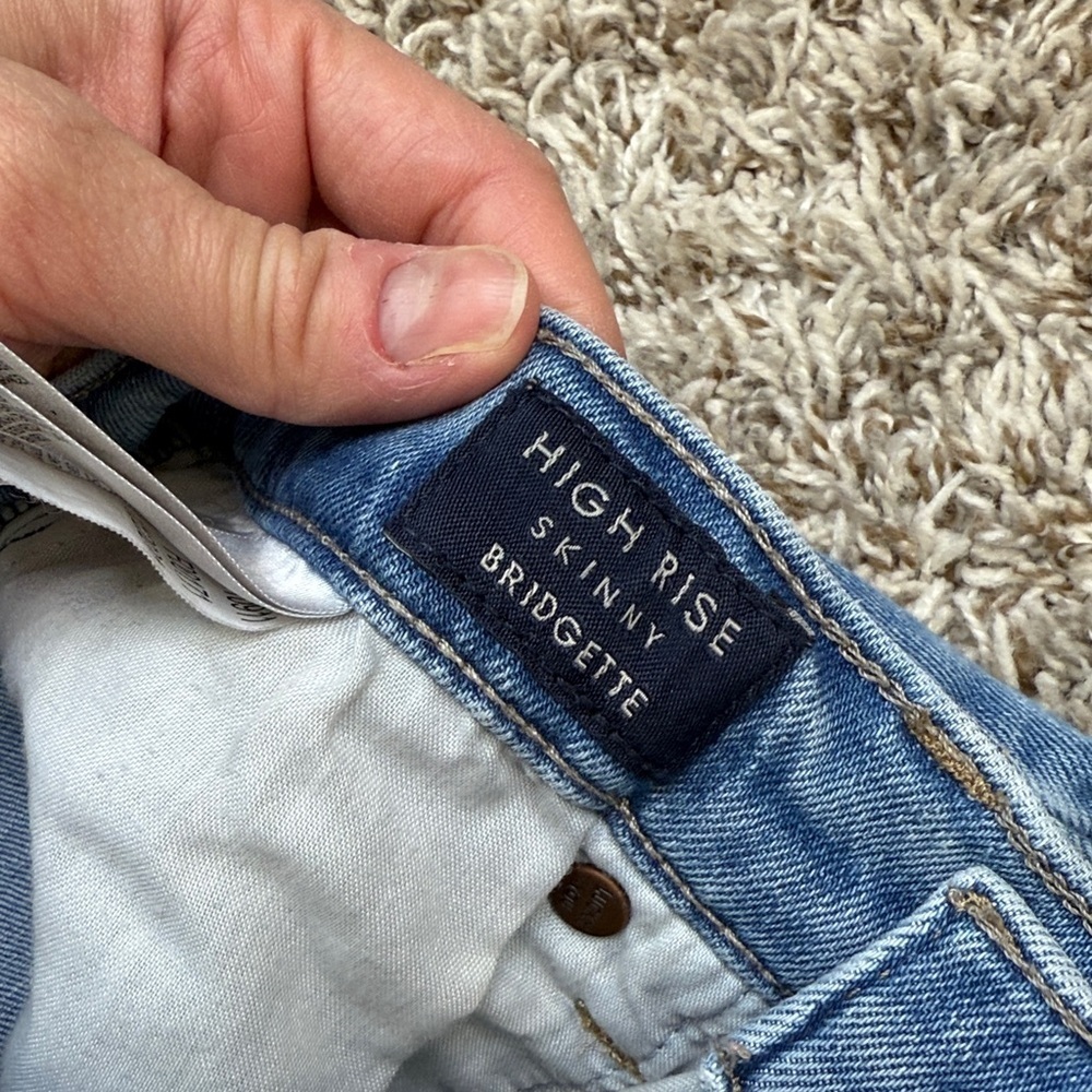 Lucky Brand High Rise Skinny Jean Bridgette Light Blue Size 8/29 - Picture 9 of 13